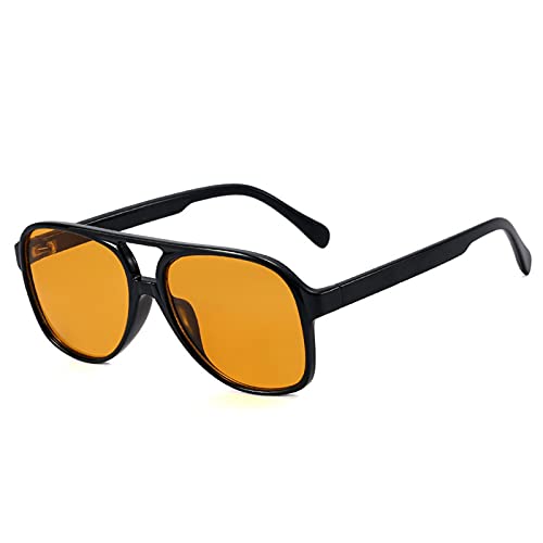 Yojued Sonnenbrille Mit Orangenen Gläser