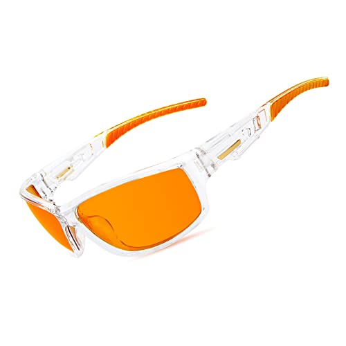 Goiteia Sonnenbrille Mit Orangenen Gläser