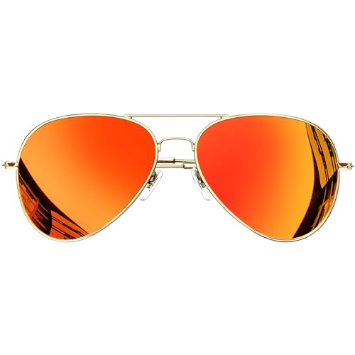 Kanastal Sonnenbrille Mit Orangenen Gläser