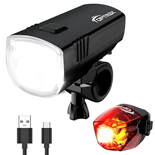 Toptrek Fahrradlampe Mit Usb