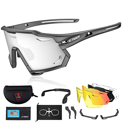 X-Tiger Fahrradbrille Mit Wechselgläser