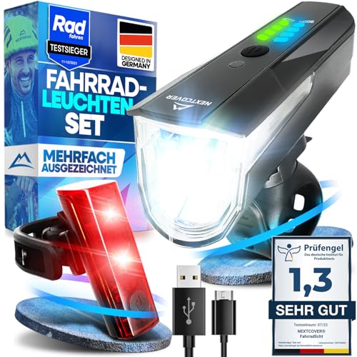 Nextcover Fahrradlampe Mit Usb